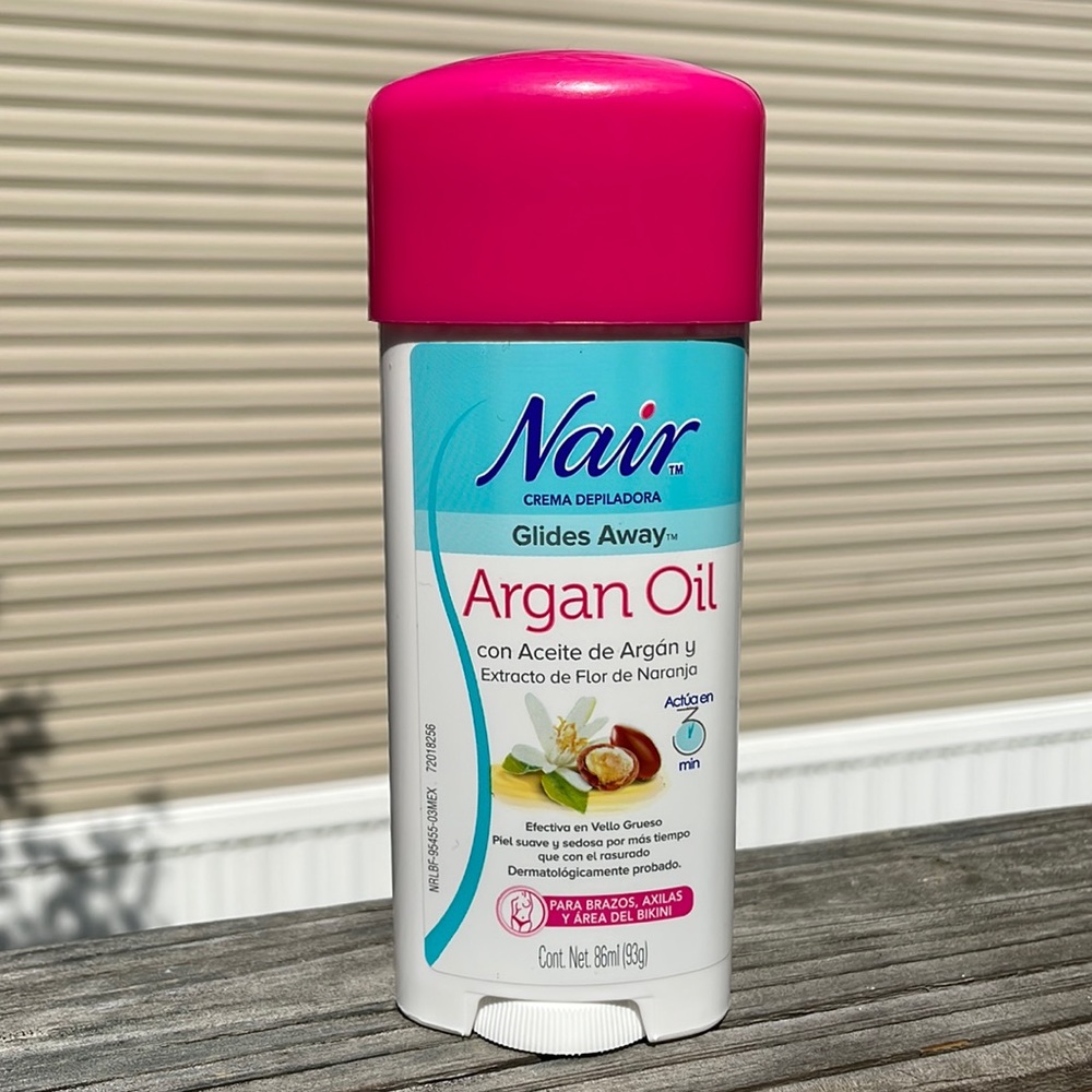 ⚜️Nair Hair Removal Glides Away Argan Oil Stick Cream